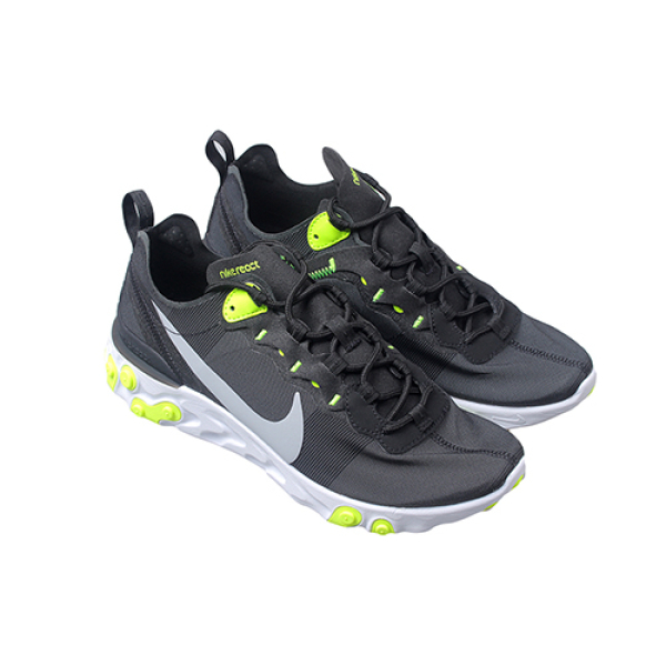 Nike React Element 55 Black Volt Cool Grey