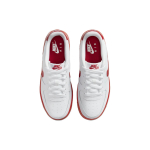Nike Air Force 1 White Red Sole (GS)