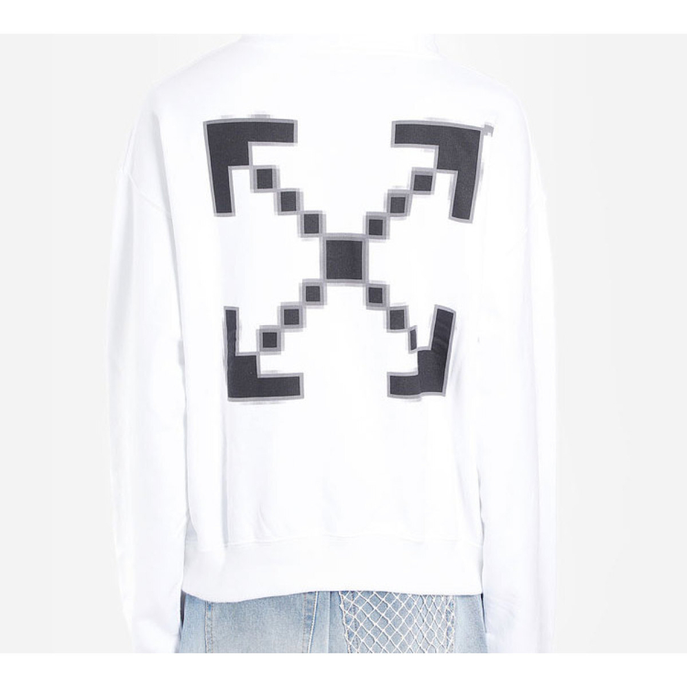OFF-WHITE FW19 Printed Logo Hoodie