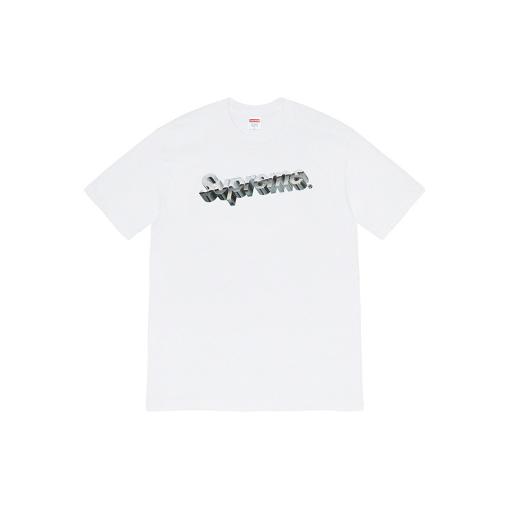 Supreme SS20 Chrome Logo Logo T
