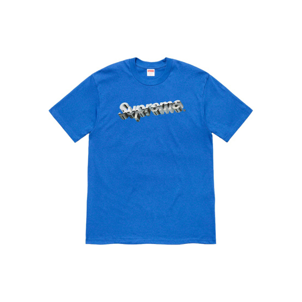 Supreme SS20 Chrome Logo Logo T