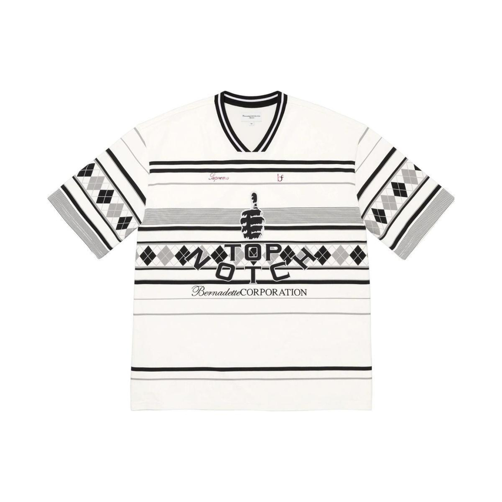 Supreme x BERNADETTE CORPORATION PIQUE SOCCER TOP