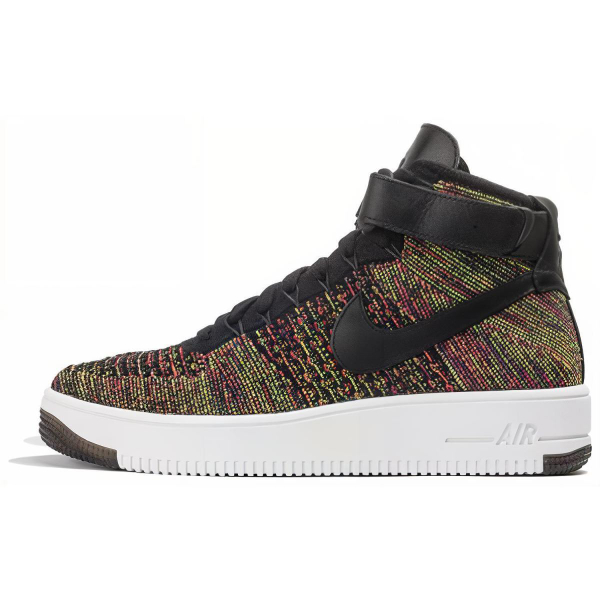 Nike Air Force 1 Flyknit Multi-Color Black