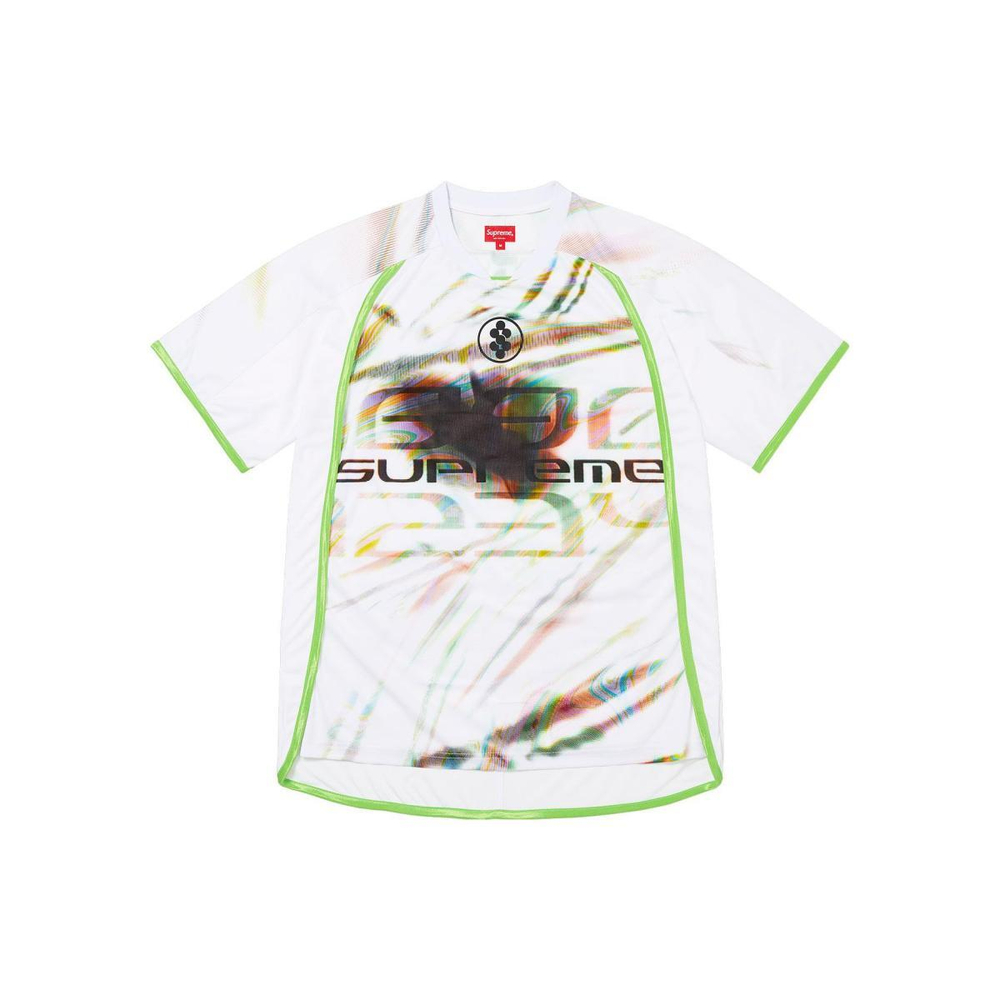 Supreme SS23 WEEK16 FEEDBACK SOCCER JERSEY logo