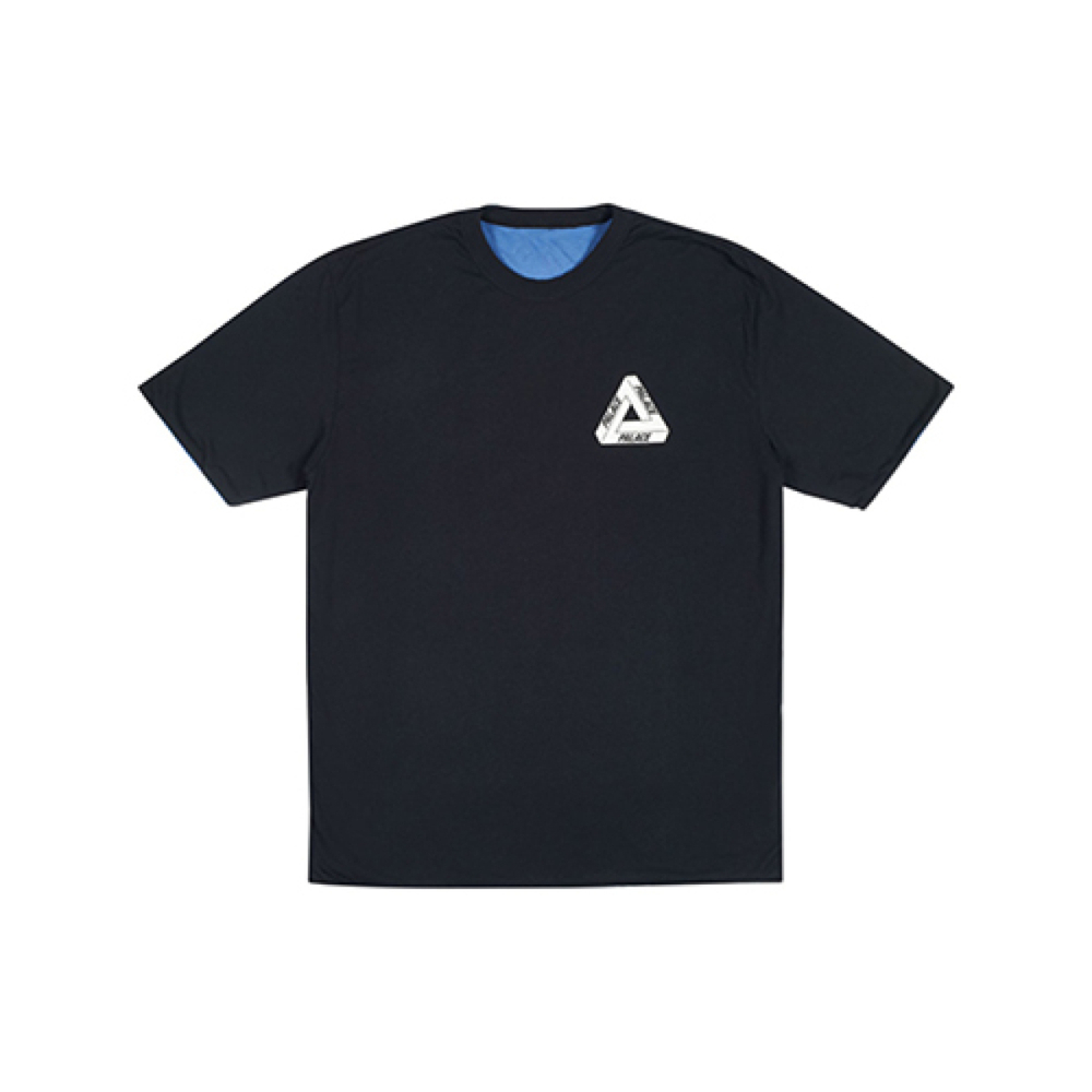 PALACE Reverso T-Shirt Black Purple Logo T