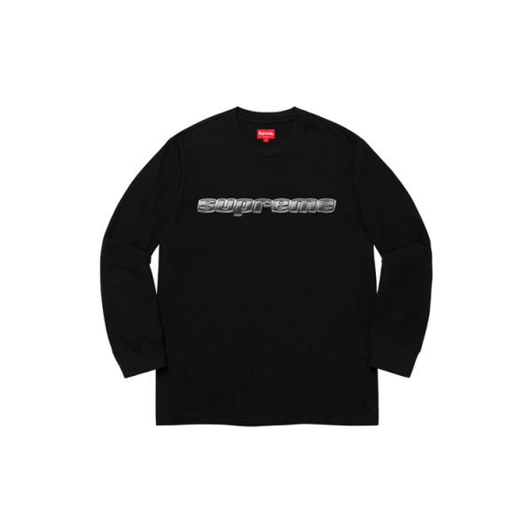 Supreme FW19 Week 3 Chrome Logo L/S Top logo