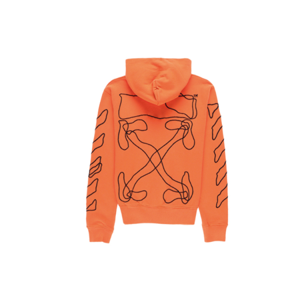 OFF-WHITE FW19 Abstract Arrows Slim Hoodie