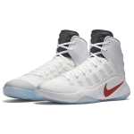 Nike Hyperdunk 2016 EP White Dark Obsidian Bright Crimson