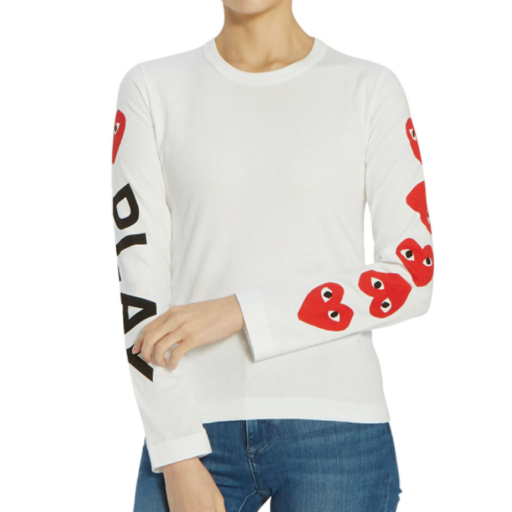 CDG Play 5 Heart Logo T