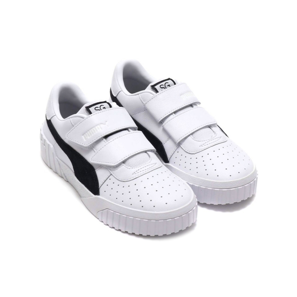 Selena Gomez x PUMA Cali Velcro B&W