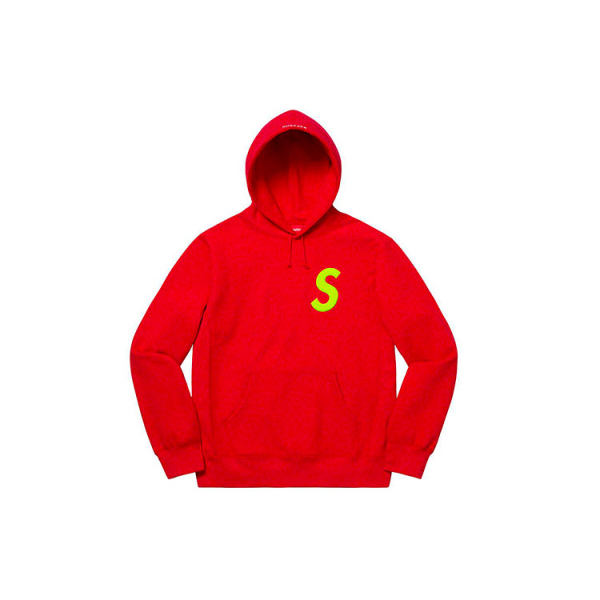 Supreme FW19 Week 2 S Logo Hooded Sweatshirt Logo