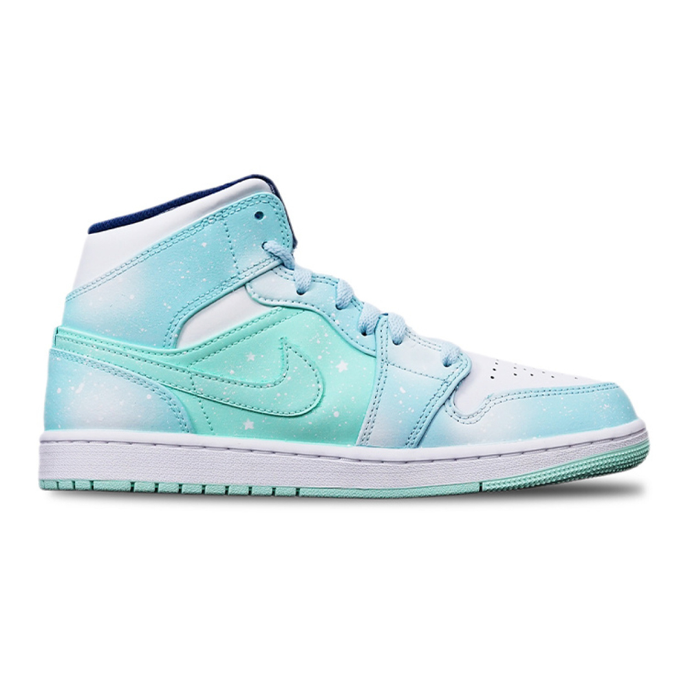 【 】 Jordan Air Jordan 1 Mid "Blue Mint" GS