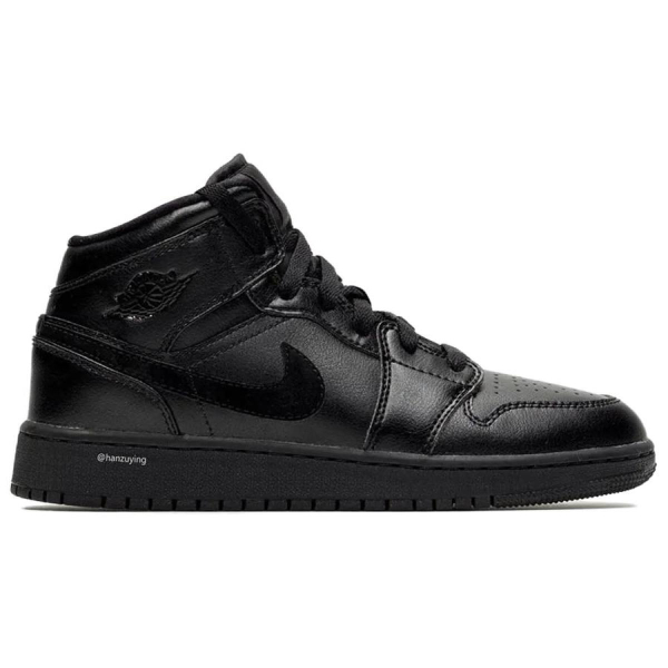 Jordan Air Jordan 1 Mid "Deep Black"