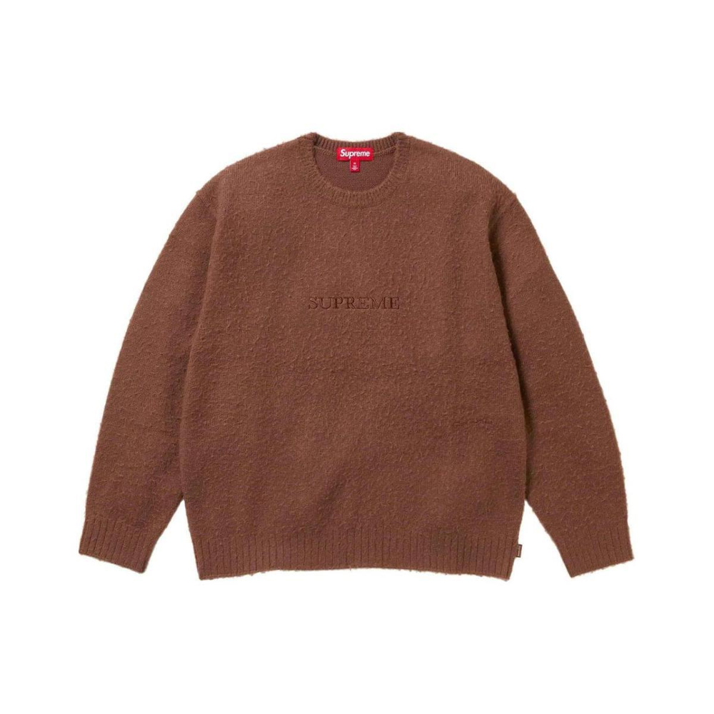 Supreme FW23 WEEK18 PILLED SWEATER Logo