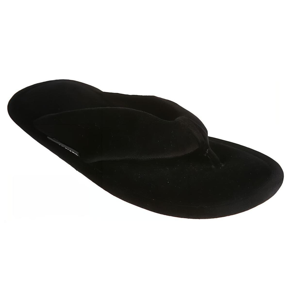 Balenciaga Velvet Flip Flops
