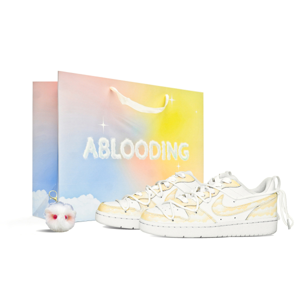 【 】 Nike Court Borough ABLOODING GS
