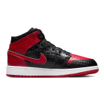 Jordan Air Jordan 1 Mid "Black + Red = Bred"