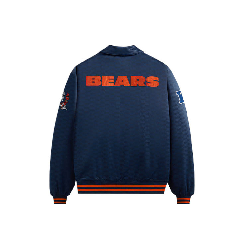 KITH x NFL FW23 Bears Satin Bomber Jacket LOGO