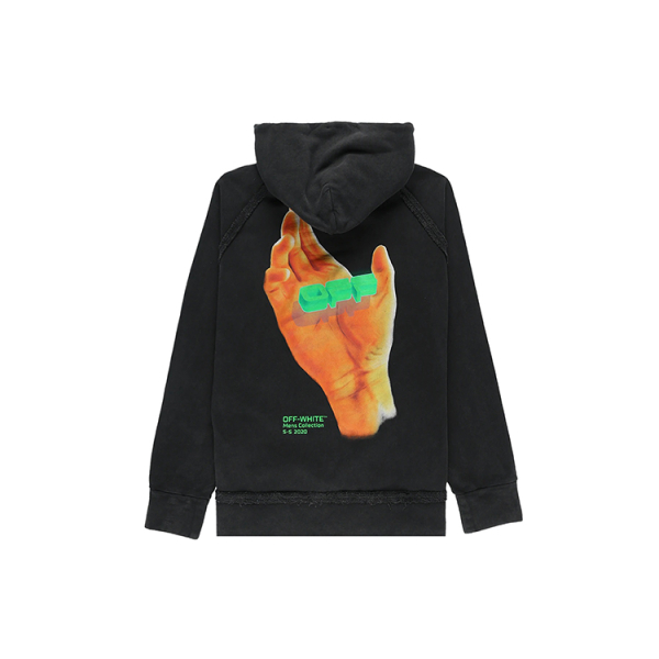 OFF-WHITE SS20 Hand Logo Incompiuto Hoodie