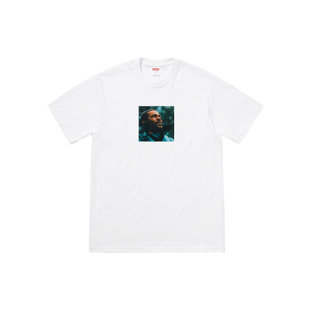 Supreme FW18 Marvin Gaye Tee White T