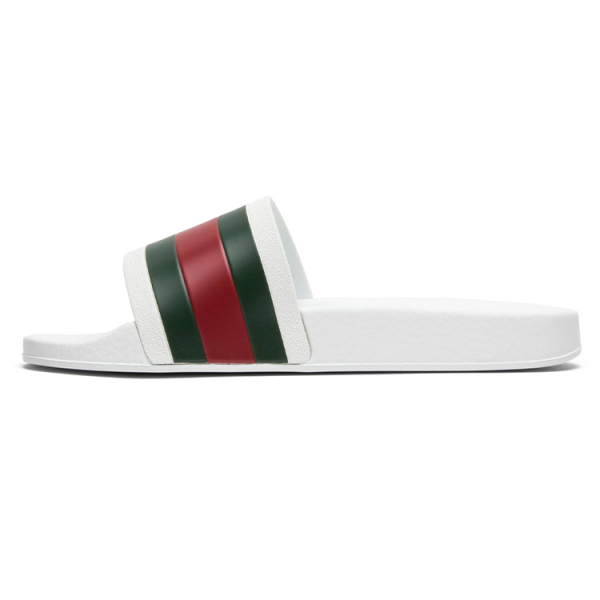 GUCCI Pursuit "72 Rubber Slide "White"
