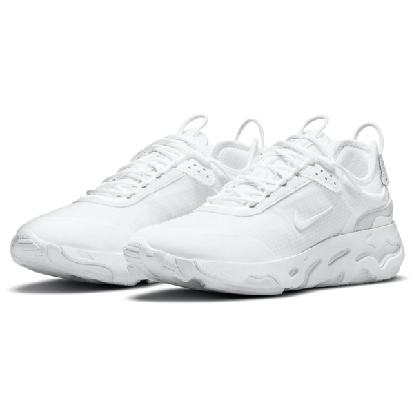 Nike React Live "Triple White"