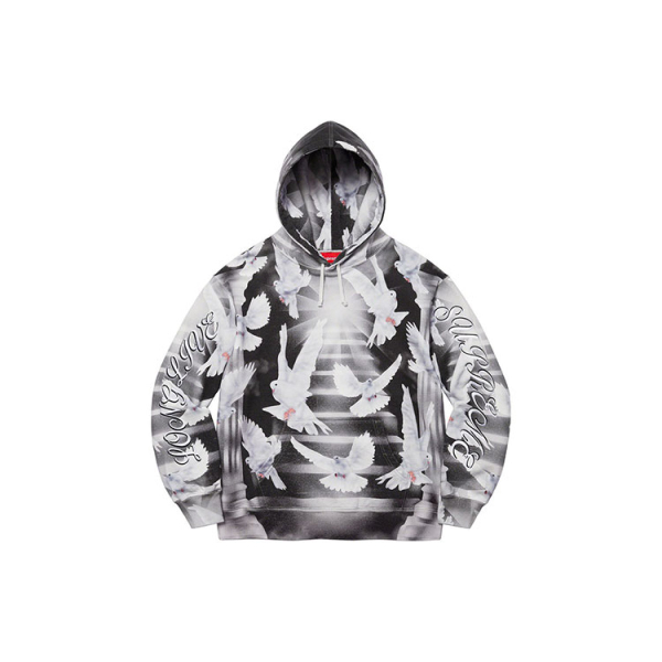 Supreme SS22 Week 2 Doves Hooded Sweatshirt