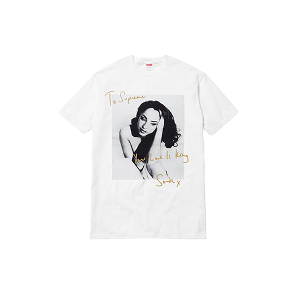 Supreme SS17 Sade Tee White T
