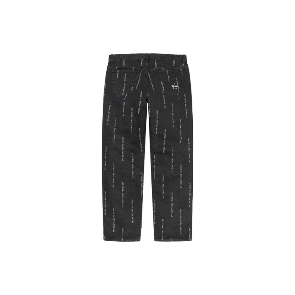 Supreme FW20 Week 15 Logo Stripe Jacquard Regular Jean