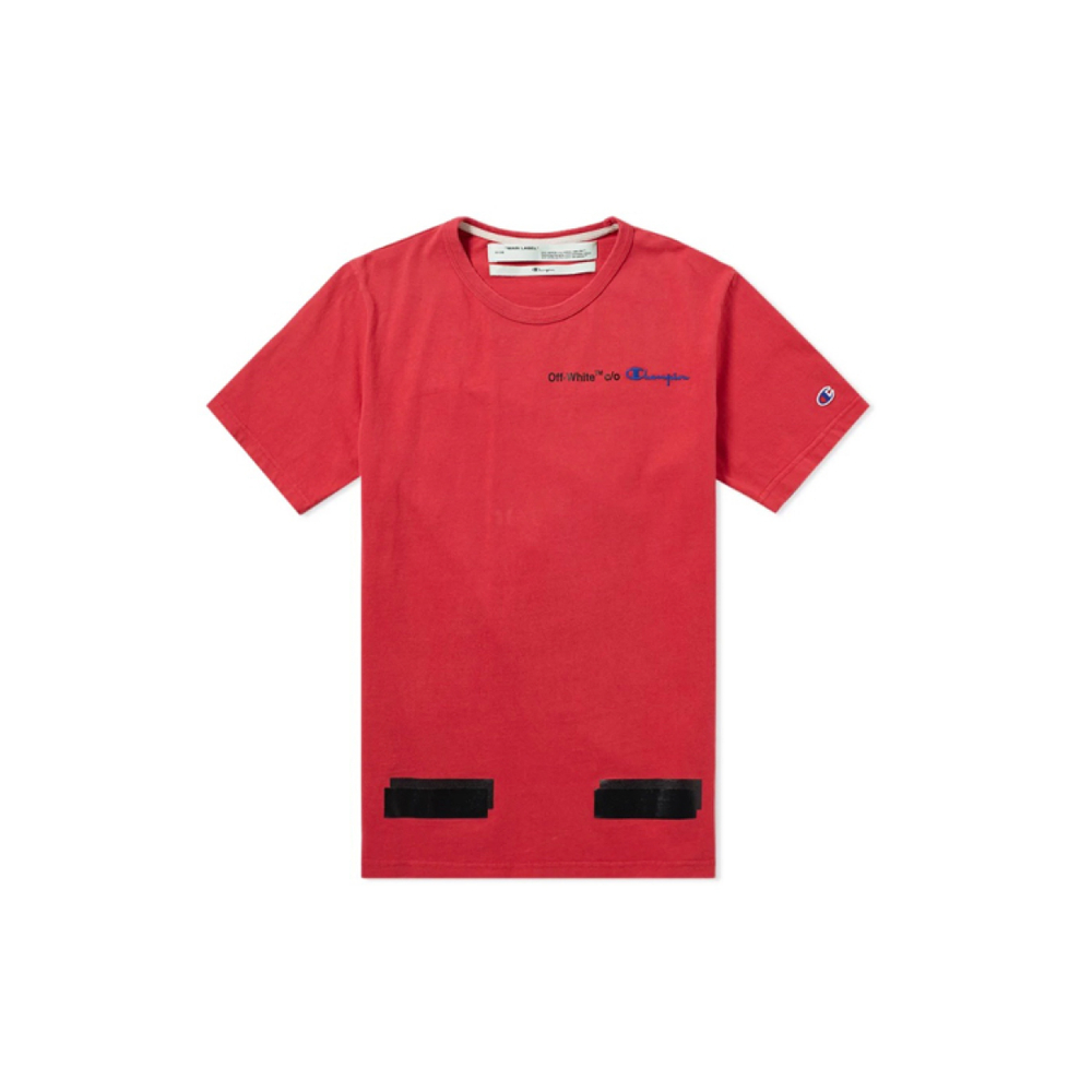 OFF-WHITE x Champion T