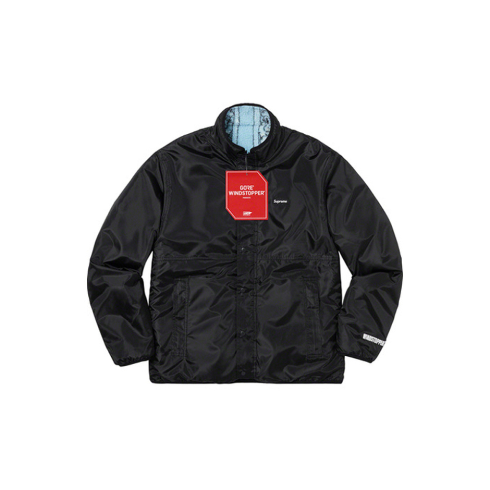 Supreme FW19 Week 3 Reversible Bandana Fleece Jacket