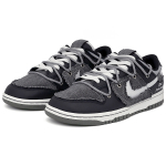 【 】 Nike Dunk Low retro prm "black and tumbled grey"