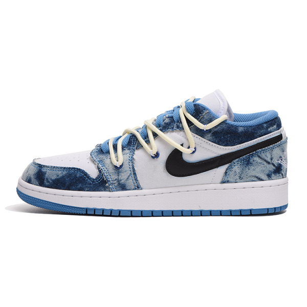 【 】 Jordan Air Jordan 1 Low "Washed Denim" GS