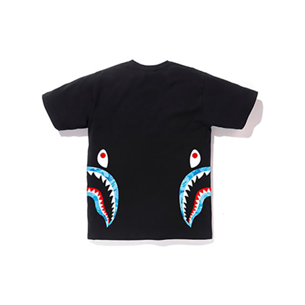 BAPE Fire Camo Side Shark T