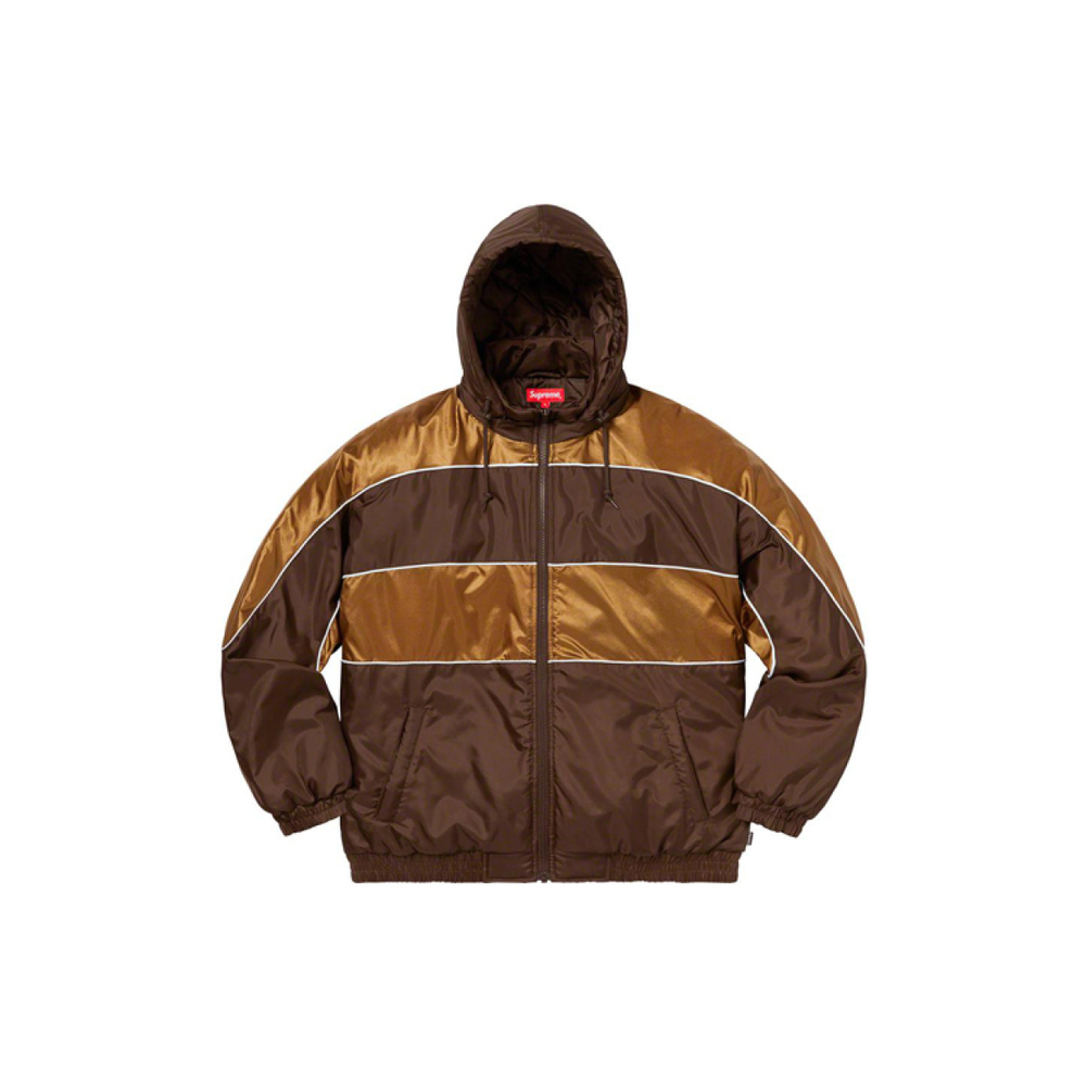 Supreme FW19 Week 4 Sports Piping Puffy Jacket