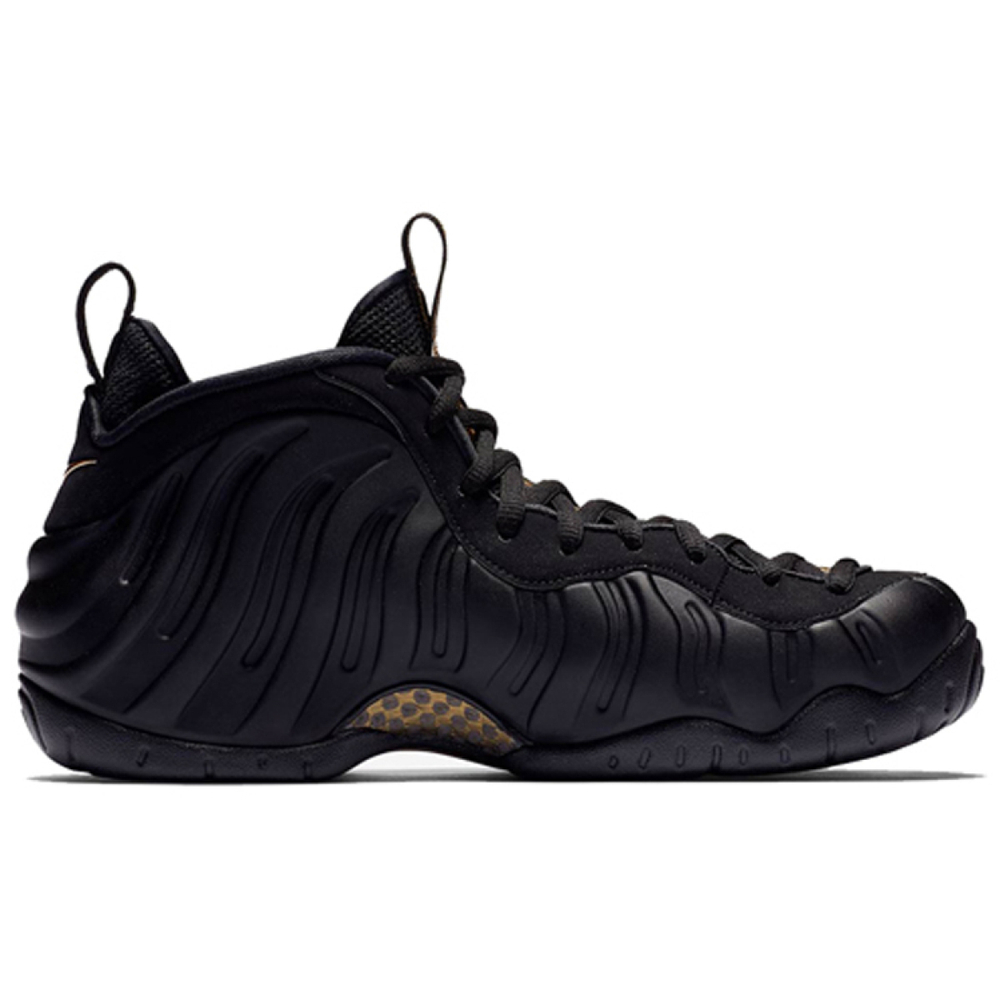 Nike Foamposite Pro black metallic gold