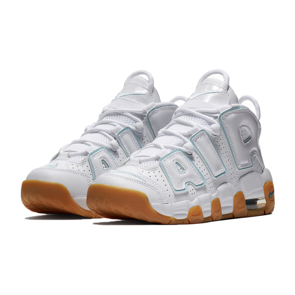 Nike Air More Uptempo White Aqua Gum