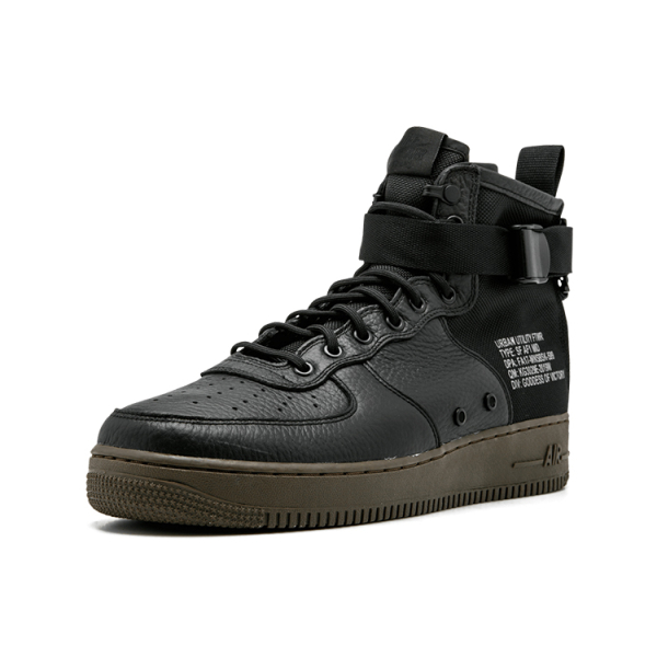Nike Air Force 1 Black Dark Hazel
