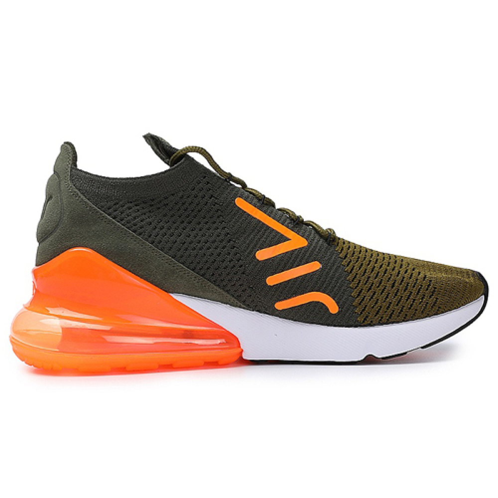 Nike Air Max 270 Flyknit Olive Flak