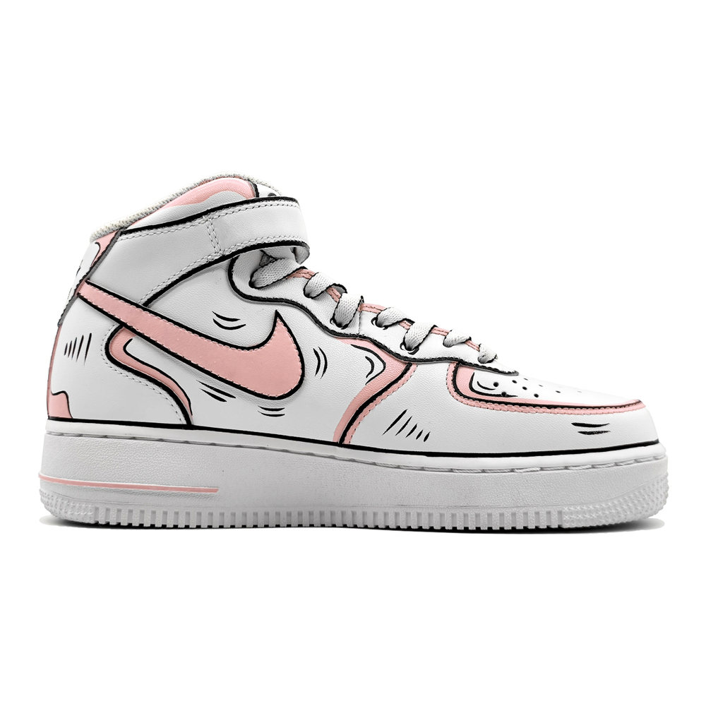 【 】 Nike Air Force 1 Mid LE GS