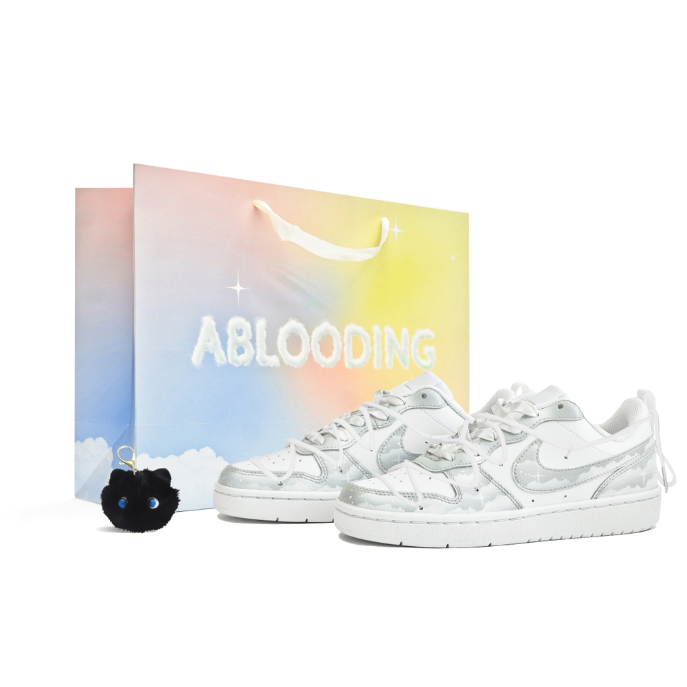 【 】Nike Court Borough ABLOODING GS