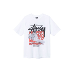Stussy x OFF-WHITE Virgil Abloh World Tour Logo T
