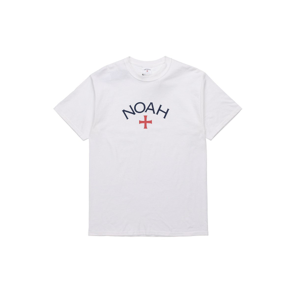 NOAH NYC Logo Tee White Logo T