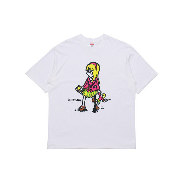 Supreme SS19 Suzie Switchblade Tee White T
