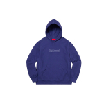 Supreme Week 1 x KAWS Chalk Logo Hooded Sweatshirt Box Logo