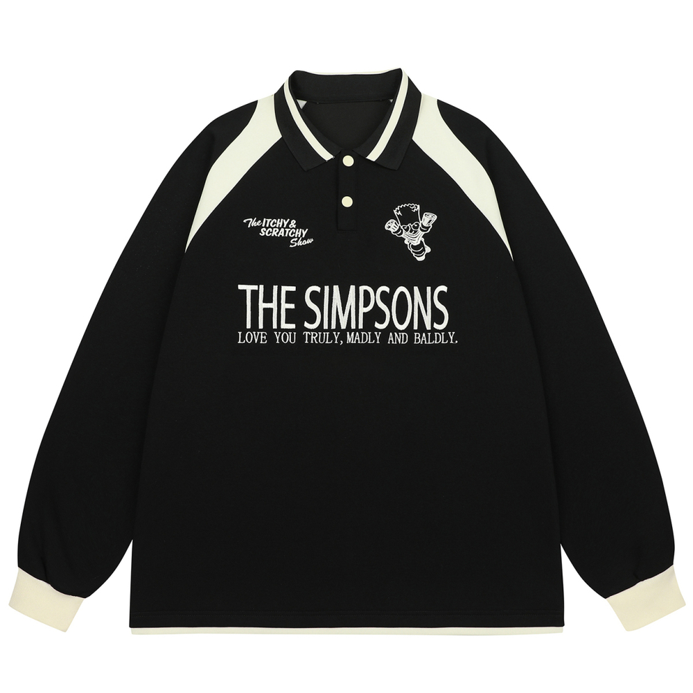 The Simpsons Logo Polo