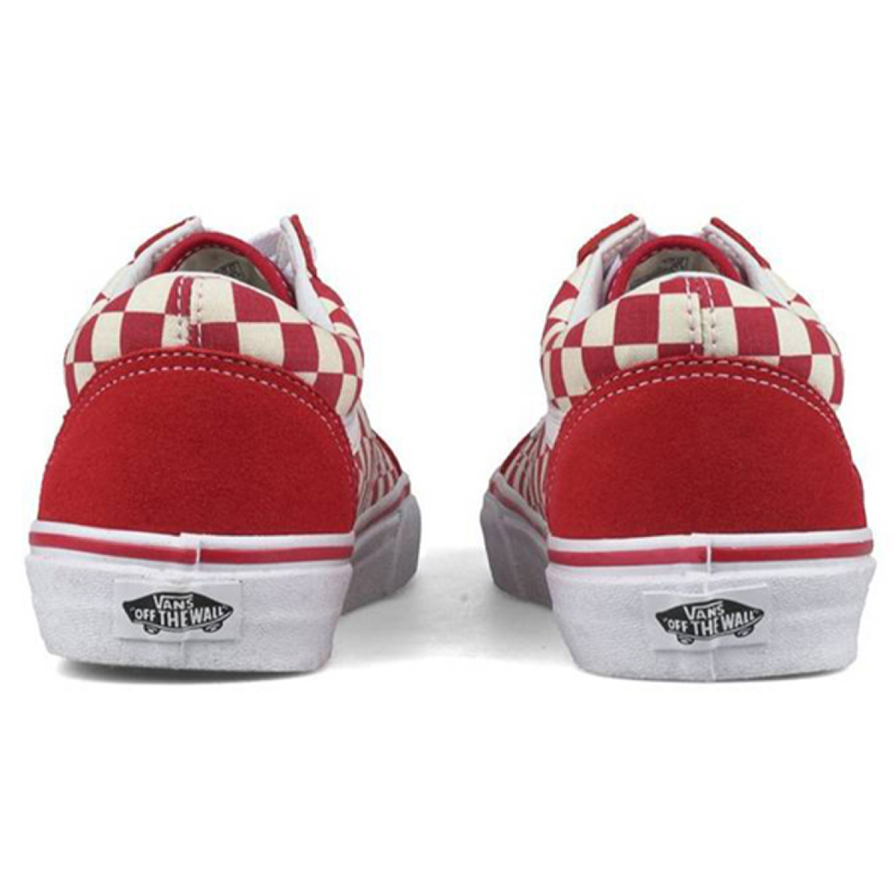 Vans Old Skool Checkerboard Racing Red