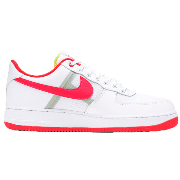Nike Air Force 1 White Bright Crimson