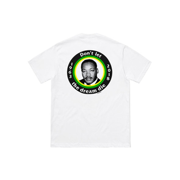 Supreme SS18 MLK Dream Tee White T