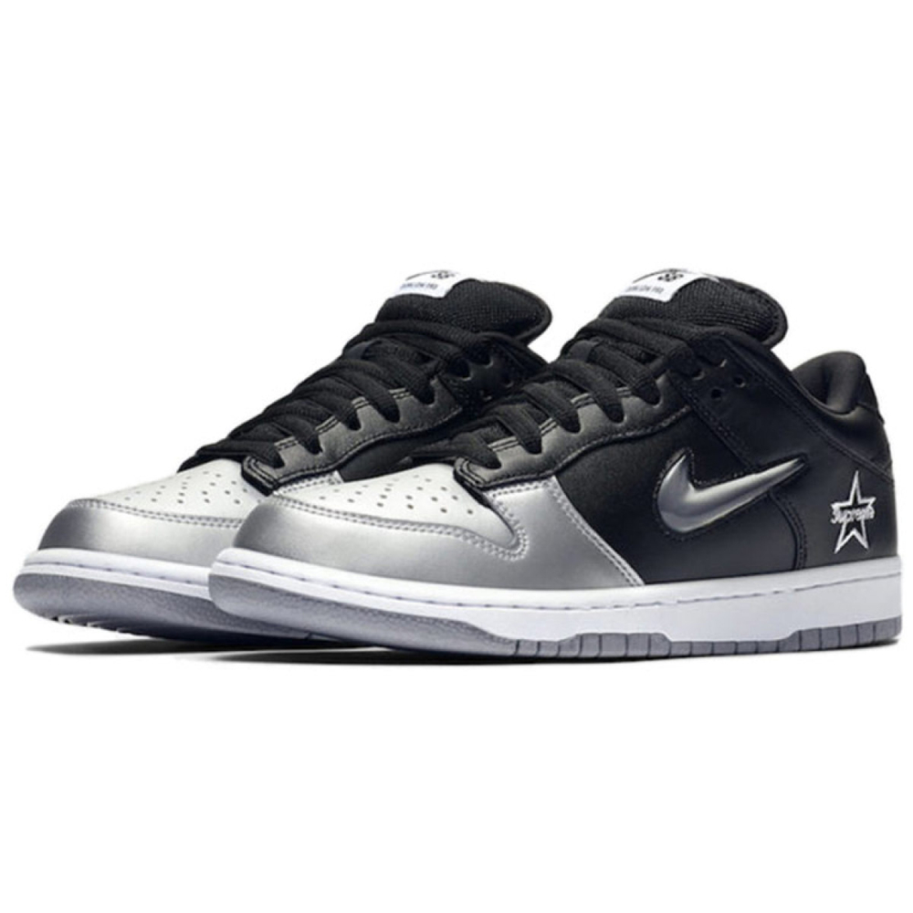 Supreme x Nike Dunk SB Metallic Silver
